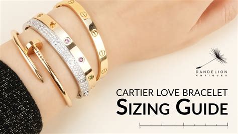 love lock bracelet cartier|cartier love bracelet size chart.